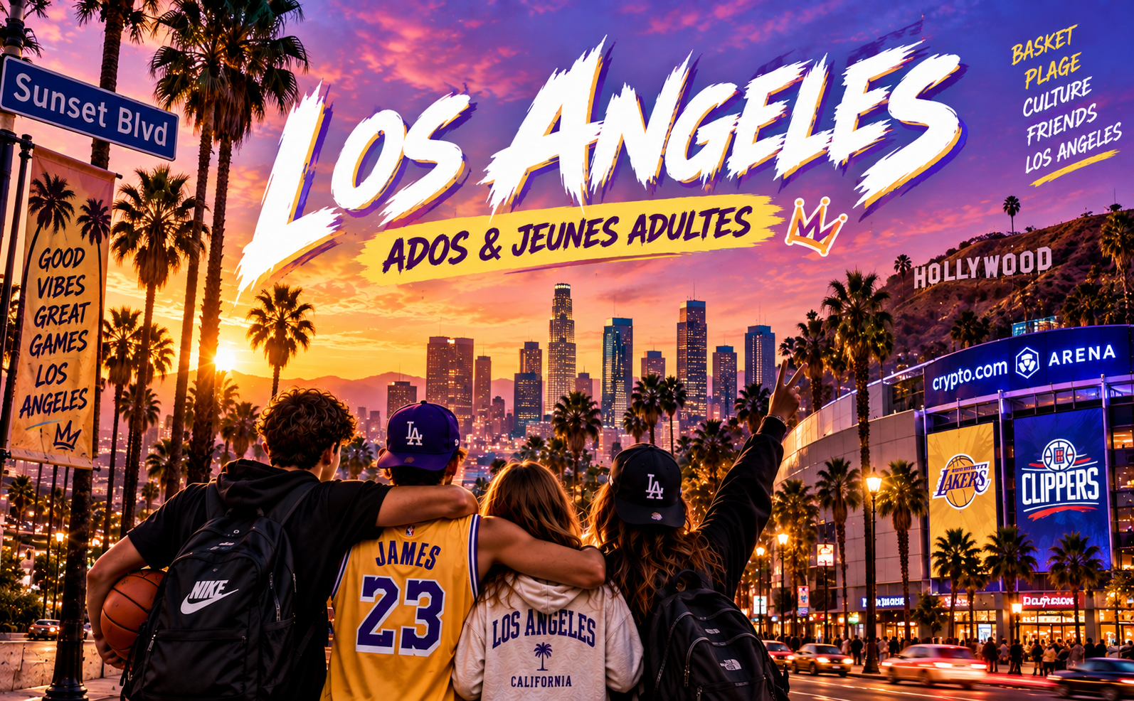 LOS ANGELES ENTRE ADOS