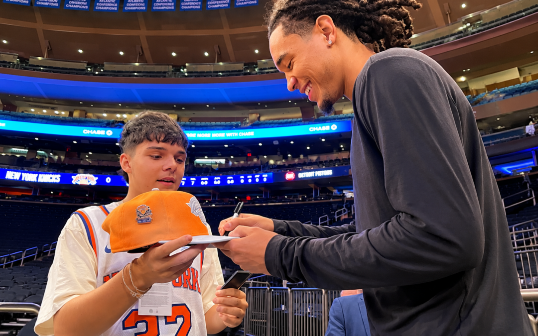 autographe au madison square garden